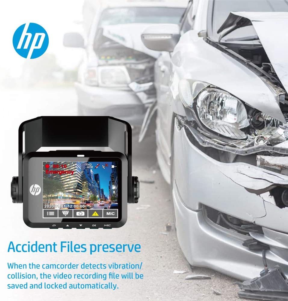 HP-F650-Full-HD-1080P-Car-Driving-Dash-Cam-Auto-G-Sensor-2quot-LCD-150deg-Wide-Angle-Night-Vision-Lo-1804063