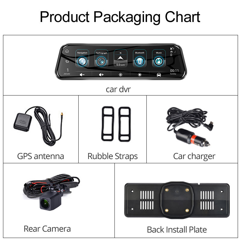 JUNSUN-A930P-10-Inch-1080P-ADAS-bluetooth-WiFi-Cycle-Recording-App-Assist-Car-DVR-1440352