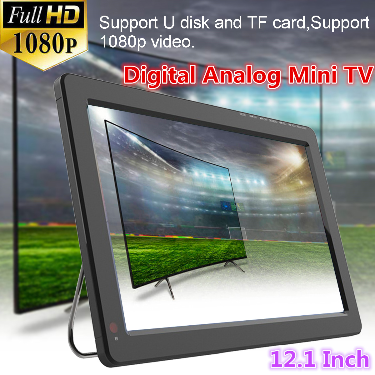 Portable-121Inch-TFT-LED-1080P-DVBT2-Digital-Analog-TV-H265-HDMI-IN-Car-Television-Support-USB-TF-Ca-1614939