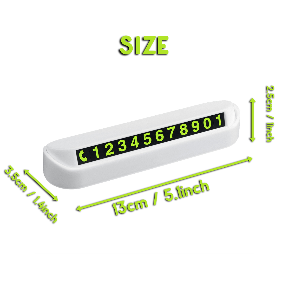 Temporary-Parking-Phone-Number-Card-Luminous-Night-Hidden-For-Car-Vehicle-1629250
