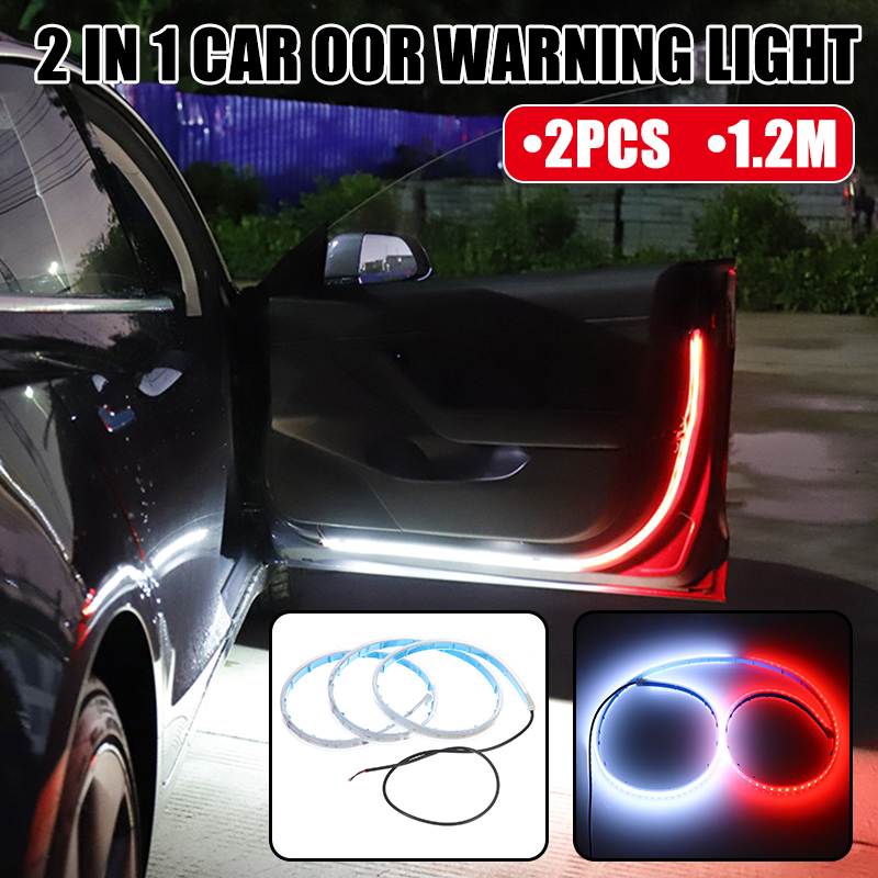 2PCS-12m-LED-Car-Door-Warning-Lights-Anti-collision-Waterproof-Flexible-Streamer-Signal-Lamp-1816767
