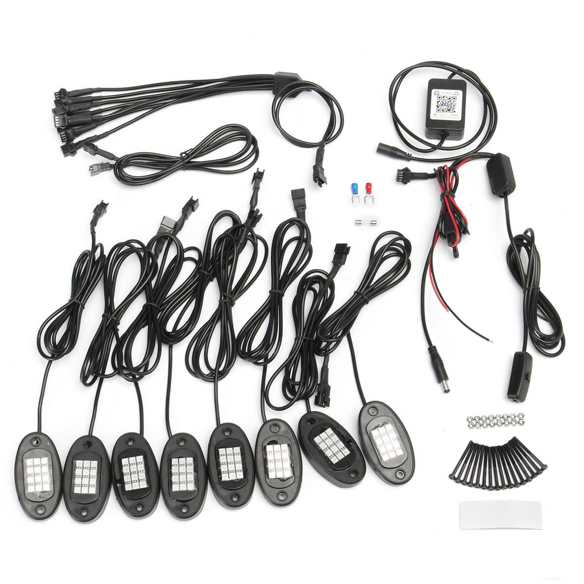 8Pcs-RGB-LED-Under-Body-Lights-Rock-Lamp-bluetooth-Wireless-Control-for-Offroad-Truck-Boat-DC-12V-1359703
