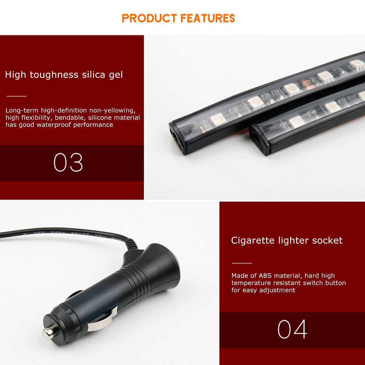 Car-4-In-1-Car-LED-Decoration-Atmosphere-Lights-Colorful-Sound-activated-Interior-Lamp-Support-Mobil-1632203