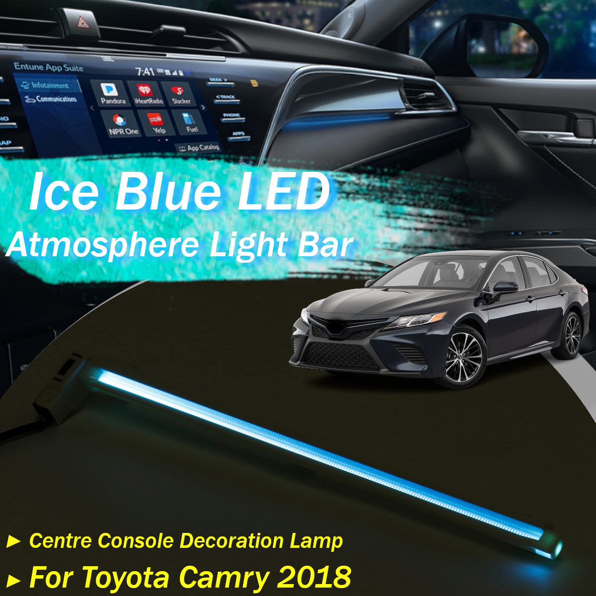 Car-Atmosphere-Light-Strip-Bar-Ice-Blue-Lamp-Decorative-For-Toyota-Camry-1766666