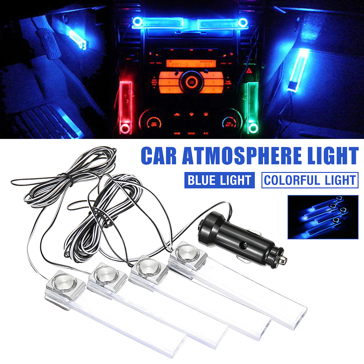 Car-LED-Atmosphere-Lamp-Interior-Decoration-Lamp-Indoor-Foot-Lamp-Cig-Lighter-ColorfulBlue-1681655