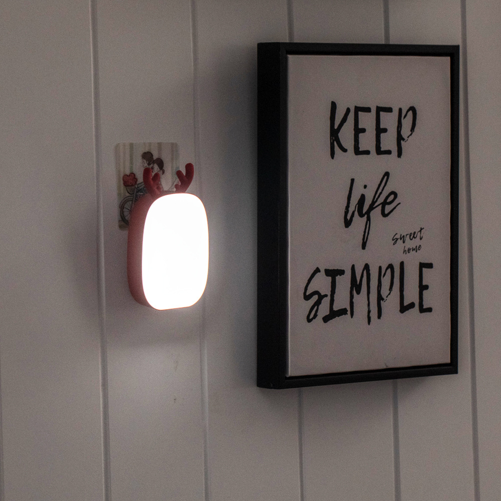 Multi-function-Mini-LED-Deer-Table-Lamp-USB-Night-Bed-Light-With-Lithium-Battery-WarmWhite-Light-Col-1580083