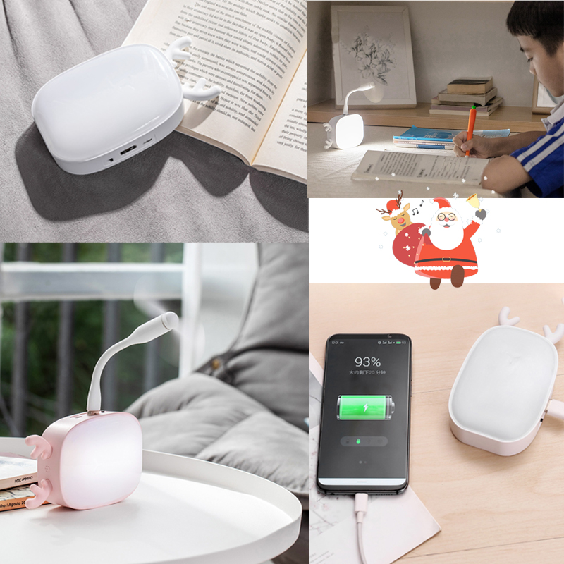 Multi-function-Mini-LED-Deer-Table-Lamp-USB-Night-Bed-Light-With-Lithium-Battery-WarmWhite-Light-Col-1580083