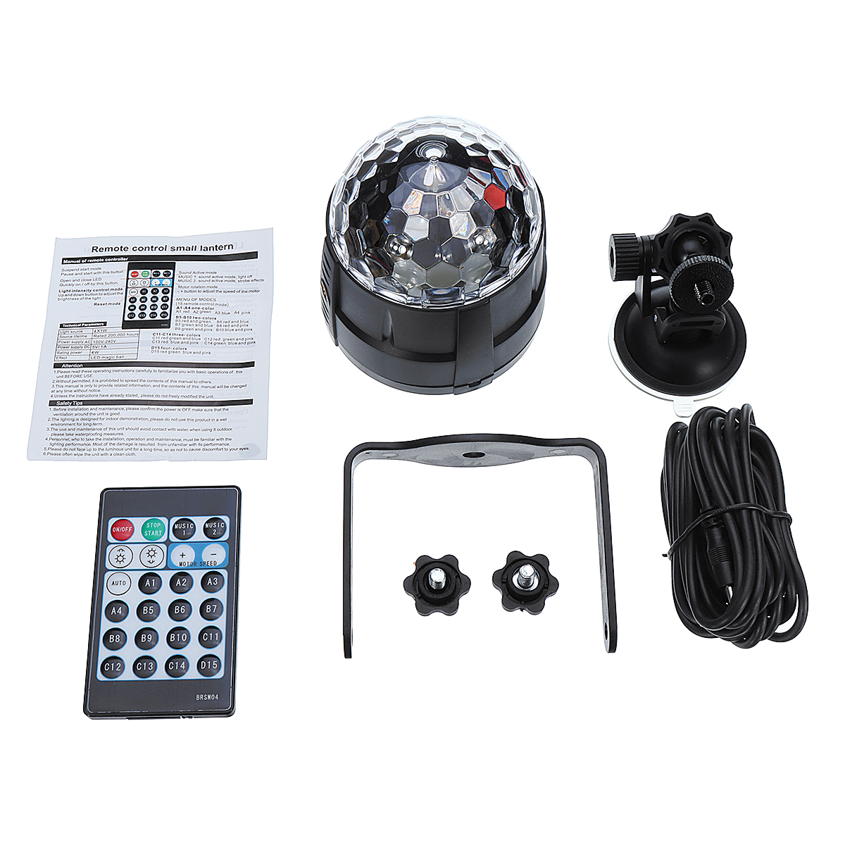 Sound-Active-RGB-LED-Stage-Light-Crystal-Ball-Disco-Xmas-Club-DJ-Party-With-Remote-1813570