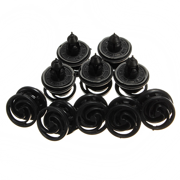 10PCS-Car-Auto-Door-Panel-Card-Trim-Clips-For-VW-Transporter-Black-929046