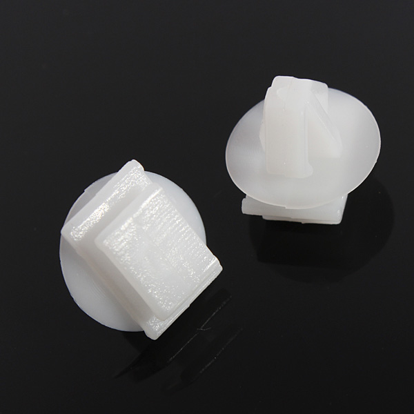 10PCS-White-Exterior-Door-Moulding-Fastener-Clips-For-Peugeot-930414