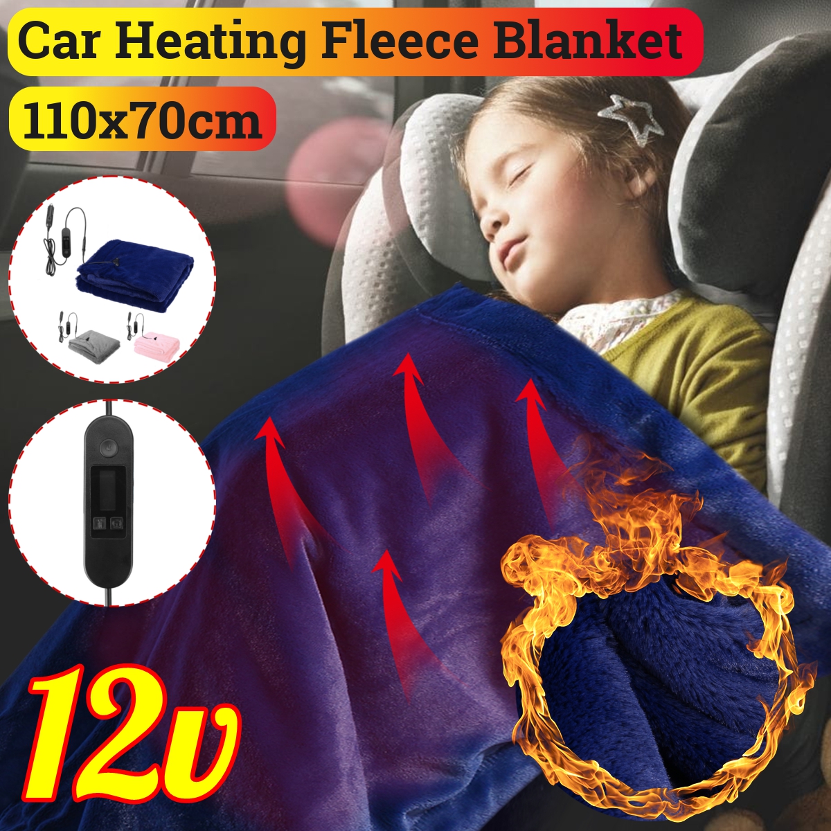 110x70cm-12V-Car-Electric-Heated-Fleece-Blanket-Warm-Winter-Cover-Heater-1710002
