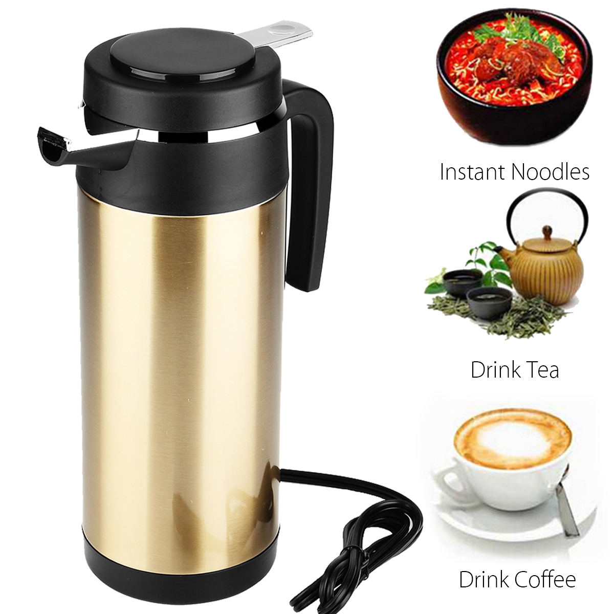 1200ml-Stainless-Steel-12V-Car-Adapter-Electric-Heating-Water-Kettle-Bottle-1213705