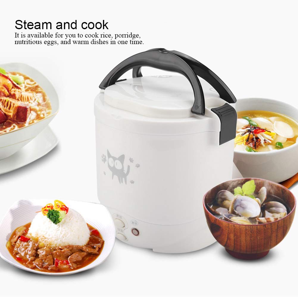 12V-24V-1L--100W-Mini-Rice-Cooker-Steamer-Electric-Food-Steamer-Lunch-Box-Portable-1477334