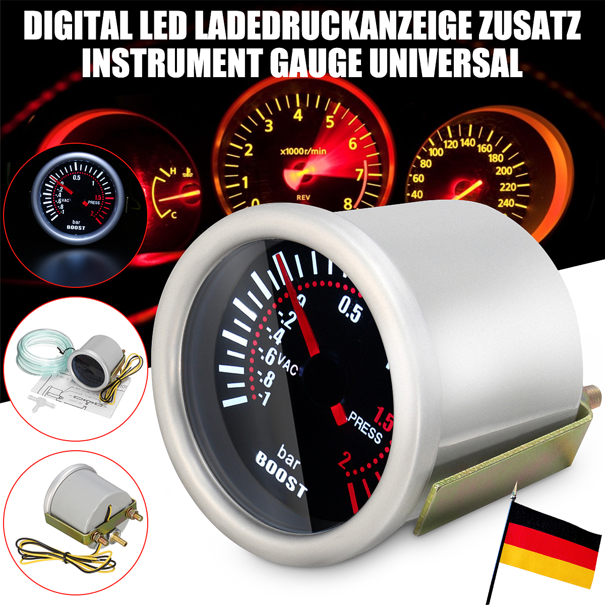 12V-2Inch-52mm-Boost-Bar-Gauge-Meter-Car-Auto-Universal-LED-Digital-Smoke-Len-1678063