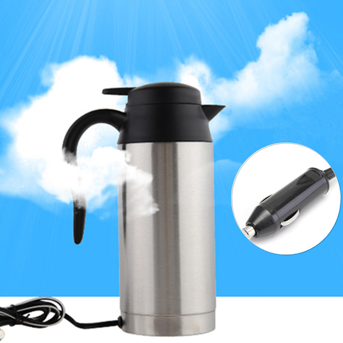 12V-750ml-Stainless-Steel-Electric-In-Car-Kettle-Car-Travel-Heating-Water-Bottle-1116455