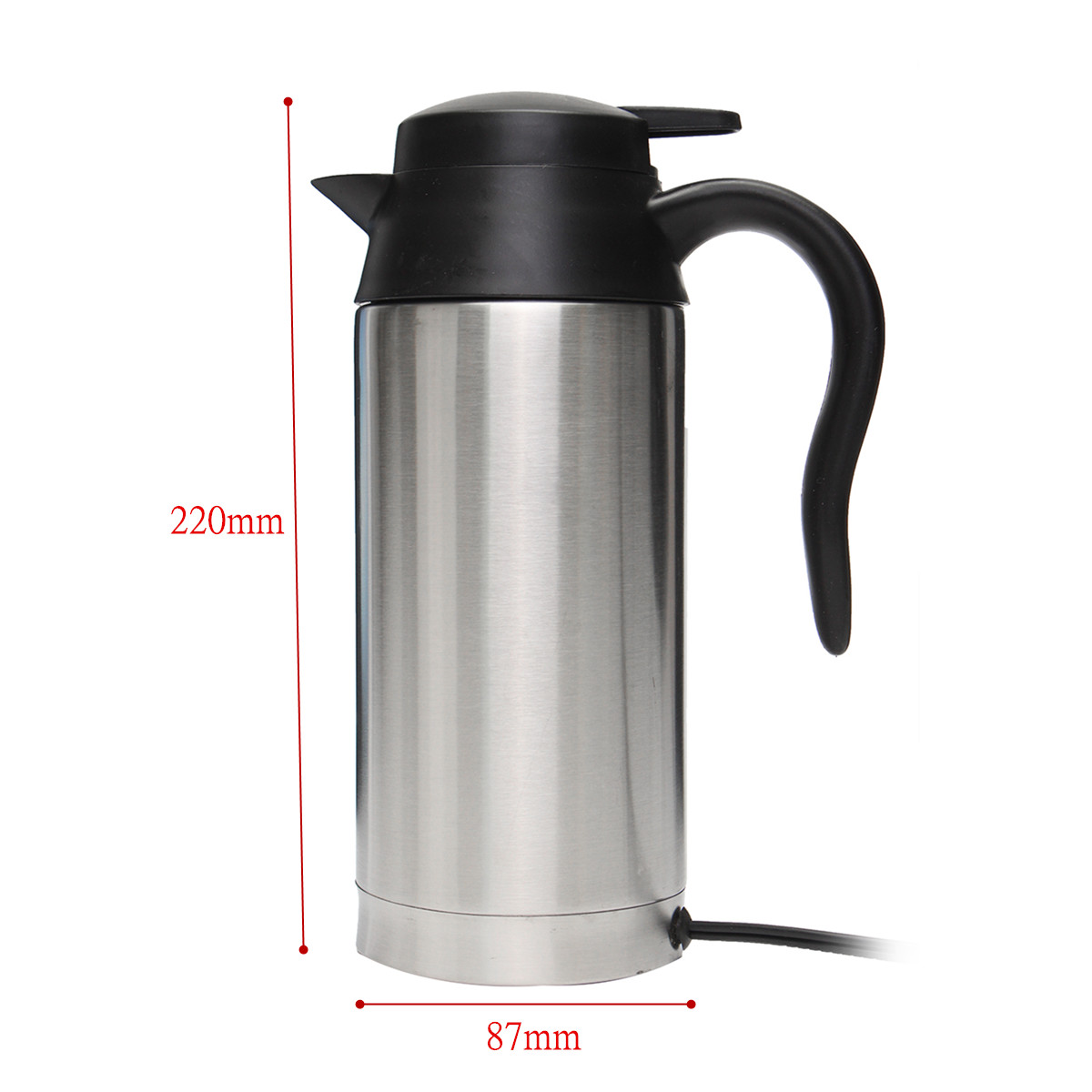 12V-750ml-Stainless-Steel-Electric-In-Car-Kettle-Car-Travel-Heating-Water-Bottle-1116455