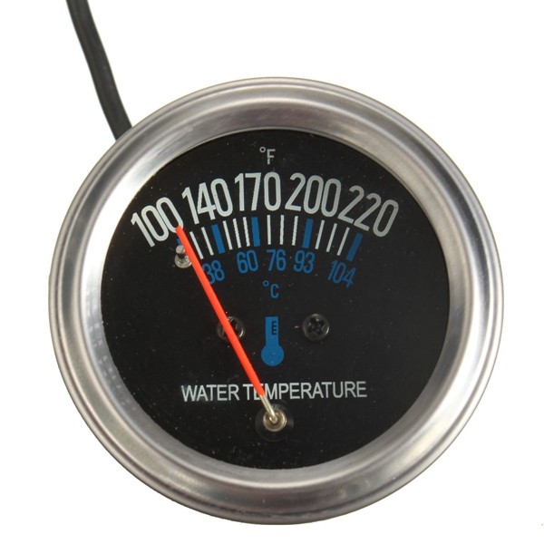 12V-DC-Electrical-Mechanical-Water-Temperature-Gauge-Black-Replacement-1012484