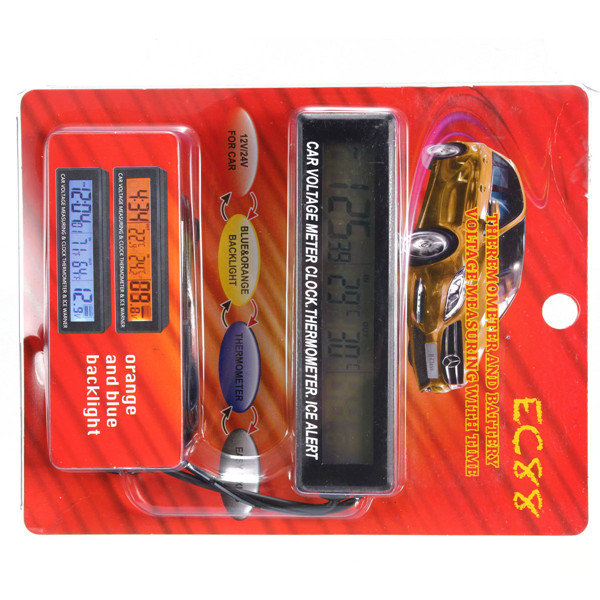 12V24V-InOut-Car-Voltage-Meter-LCD-Digital-Clock-Time-BlueOrange-Backlight-980730