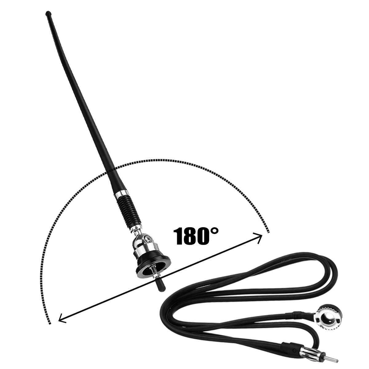 16-Inch-Universal-Car-Auto-Roof-for-Fender-Radio-AMFM-Signal-Antenna-Aerial-Extend-1249713