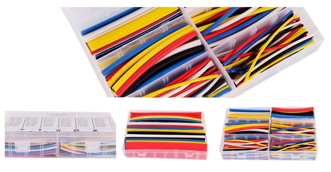 170PCS-21-Heat-Shrink-Tube-Sleeving-Portable-Plastic-5-Colors-6-Size-1042689