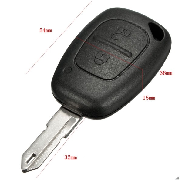 2-Button-Repair-Kit-Remote-Key-Fob-Case-For-Renault-Trafic-Vivaro-Master-Kangoo-1034276