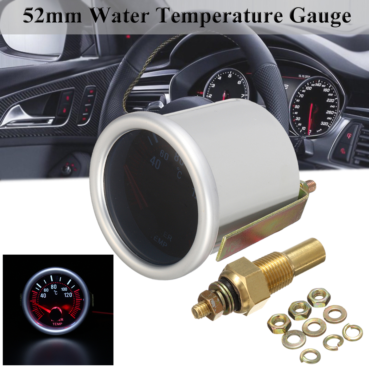 2-Inch-52mm-Digital-Car-Red-LED-Electronic-Water-Temp-Temperature-Gauge-And-Sensor-1179780