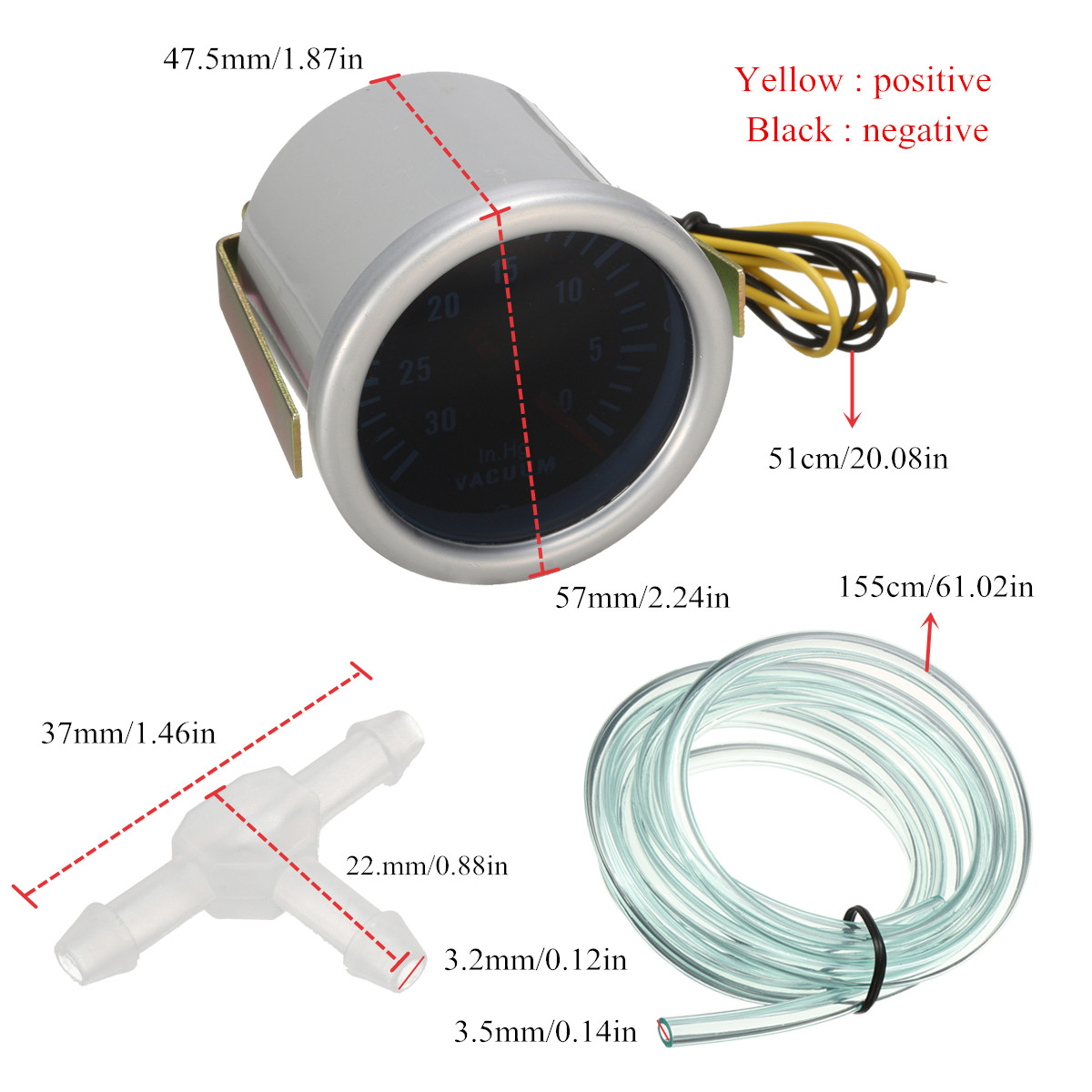 2-Inch-52mm-Digital-White-LED-Boost-Vacuum-Water-Oil-Temp-Press-Volt-Gauge-1179785