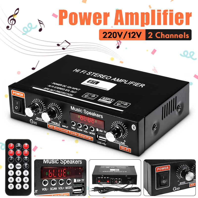 2CH-LCD-Display-HIFI-Audio-Stereo-Power-Amplifier-Bluetooth-FM-Radio-Car-Home-Remote-Control-1612053
