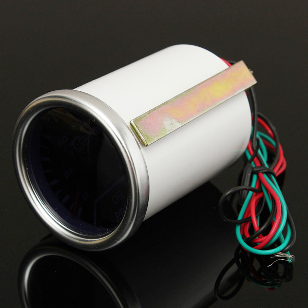 2quot-52MM-Universal-Auto-Red-LED-Oil-Pressure-Car-Gauge-Meter-959732
