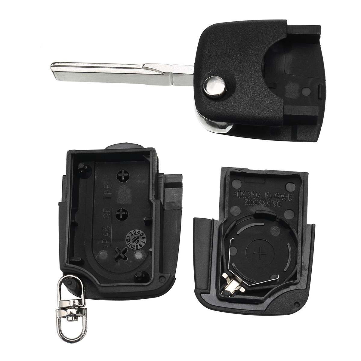 3-Buttons-Remote-Key-Fob-Case-Shell-With-Uncut-Blade-For-Audi-A2-A3-A4-A6-A8-TT-1239641