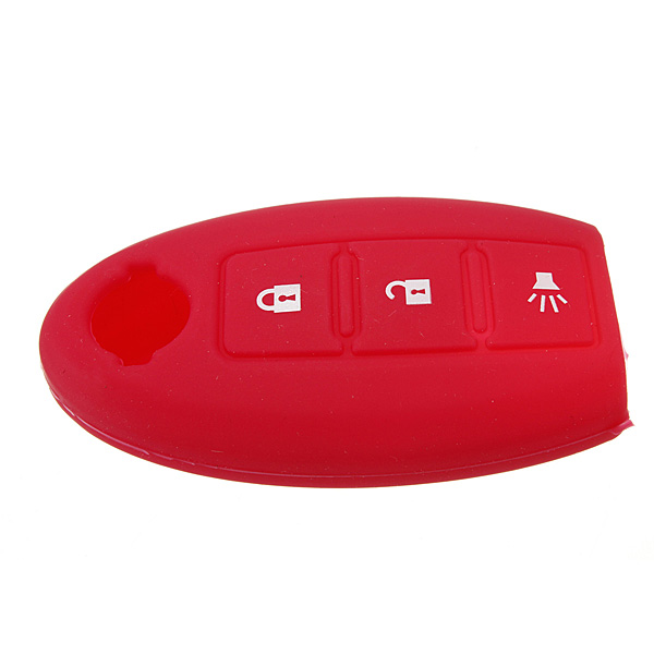 3-Buttons-Remote-Key-Fob-Case-Silicone-Cover-Protecting-For-Nissan-956711