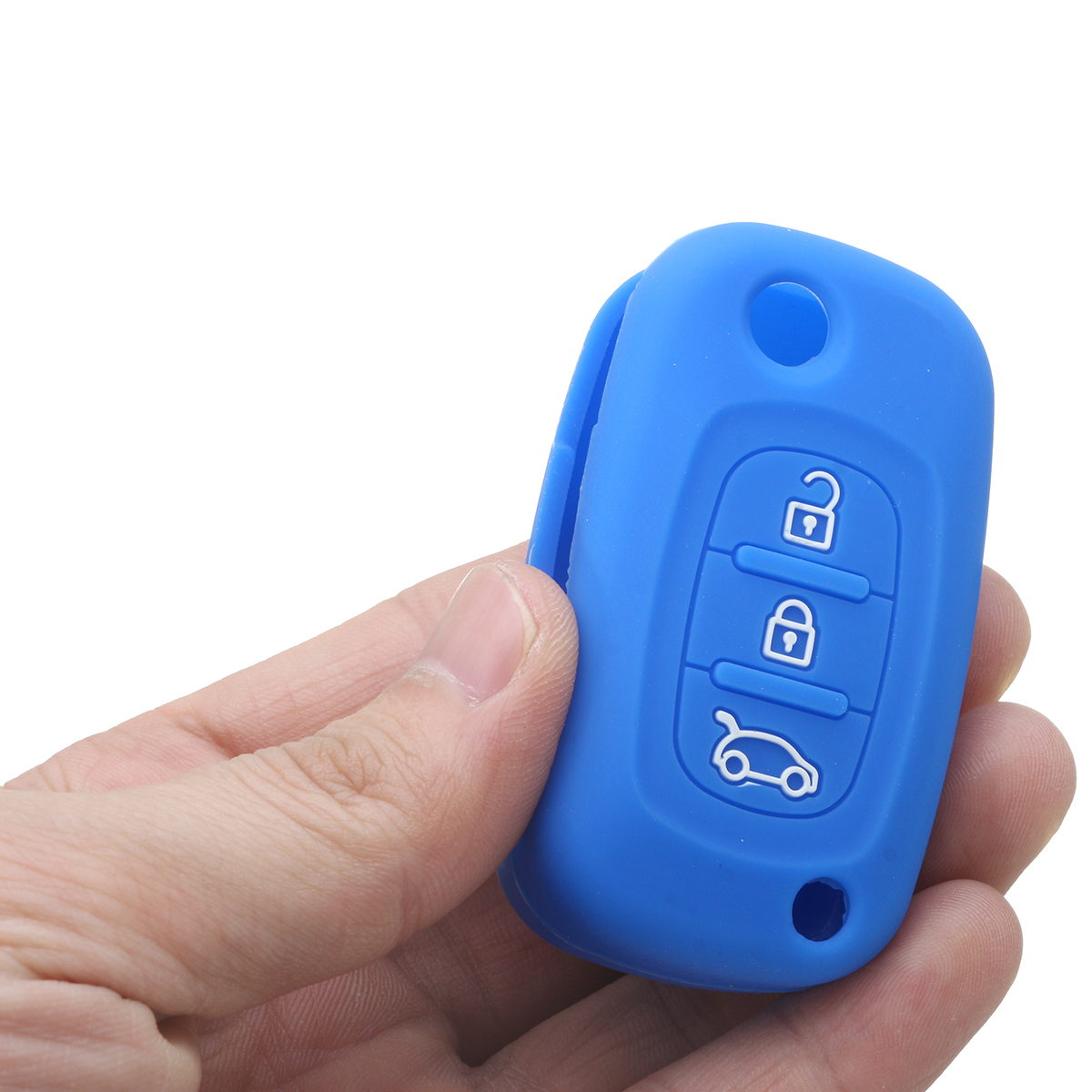 3-Buttons-Silicone-Flip-Key-Cover-Case-Fob-For-Renault-Clio-Kangoo-Megane-Modus-1167001