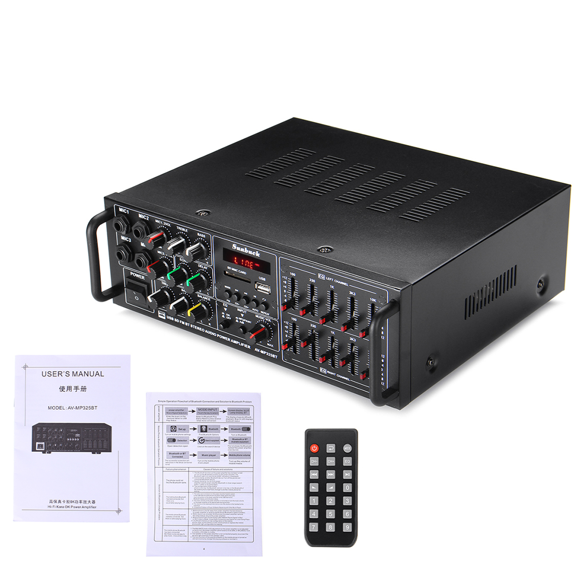 325BT-2000W-2-Channel-EQ-Bluetooth-Home-Stereo-Power-Car-Amplifier-Audio-USB-AMP-1611648
