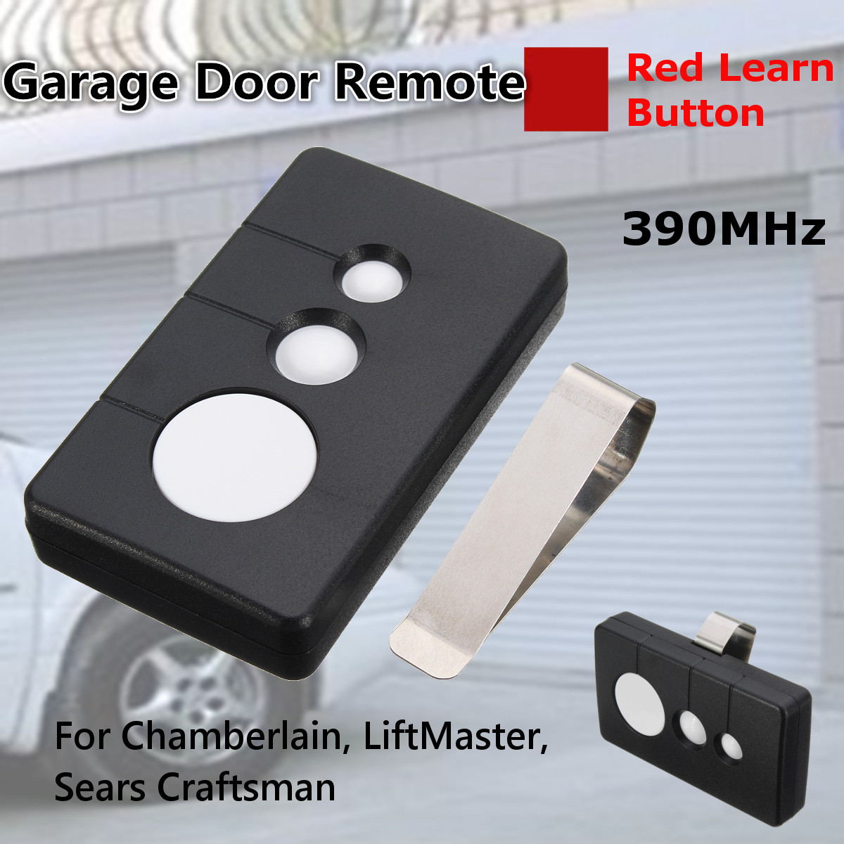 390MHz-Garage-Gate-Door-Remote-Opener-For-Sears-Craftsman-Chamberlain-LiftMaster-1617071