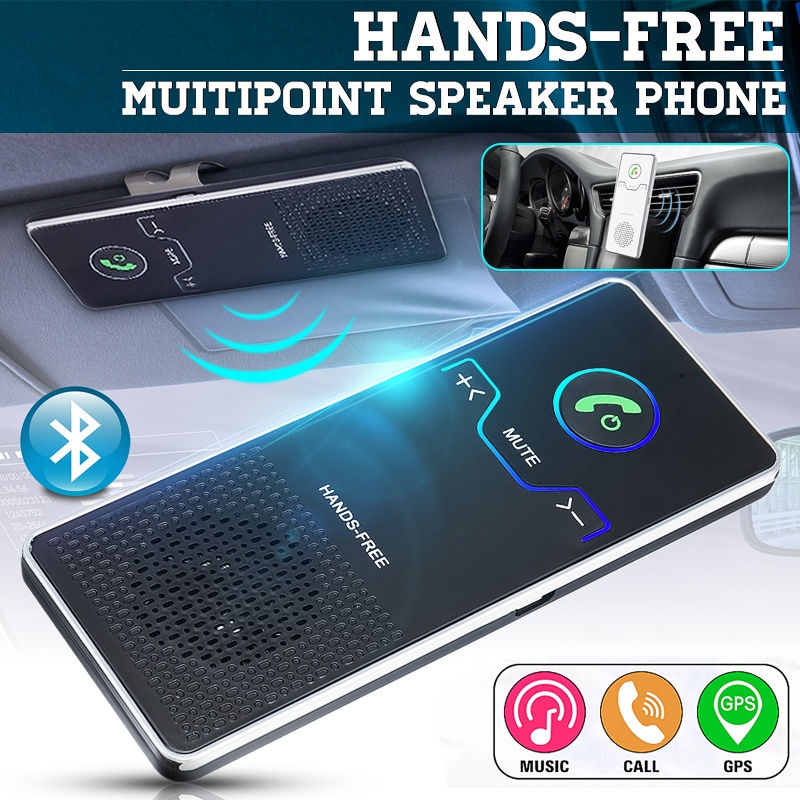 40-Hands-Free-Car-Kit-Wireless-bluetooth-Speaker-Phone-Magnetic-Sun-Visor-Air-Vent-Clip-1356643