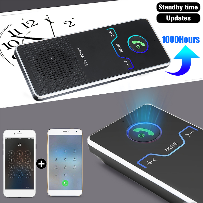 40-Hands-Free-Car-Kit-Wireless-bluetooth-Speaker-Phone-Magnetic-Sun-Visor-Air-Vent-Clip-1356643