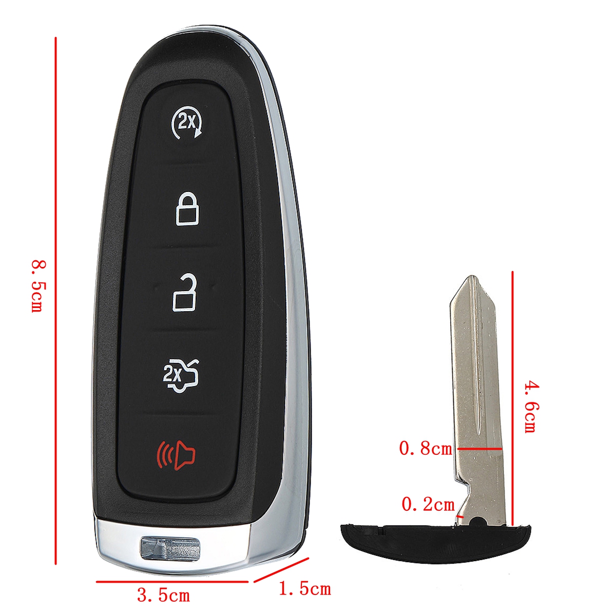 5-Buttons-Remote-Key-Fob-Case-Shell-For-Ford-Edge-Explorer-Escape-Flex-Focus-1239349