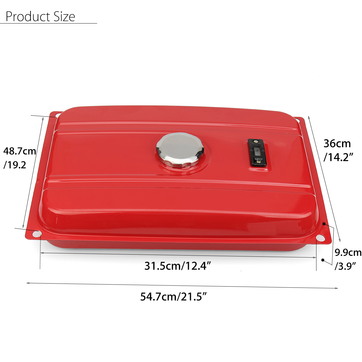 5-Gallon-Generator-Gas-Tank-Fuel-Filter-Cap-Gauge-Petcock-For-EC2500-Universal-1226557