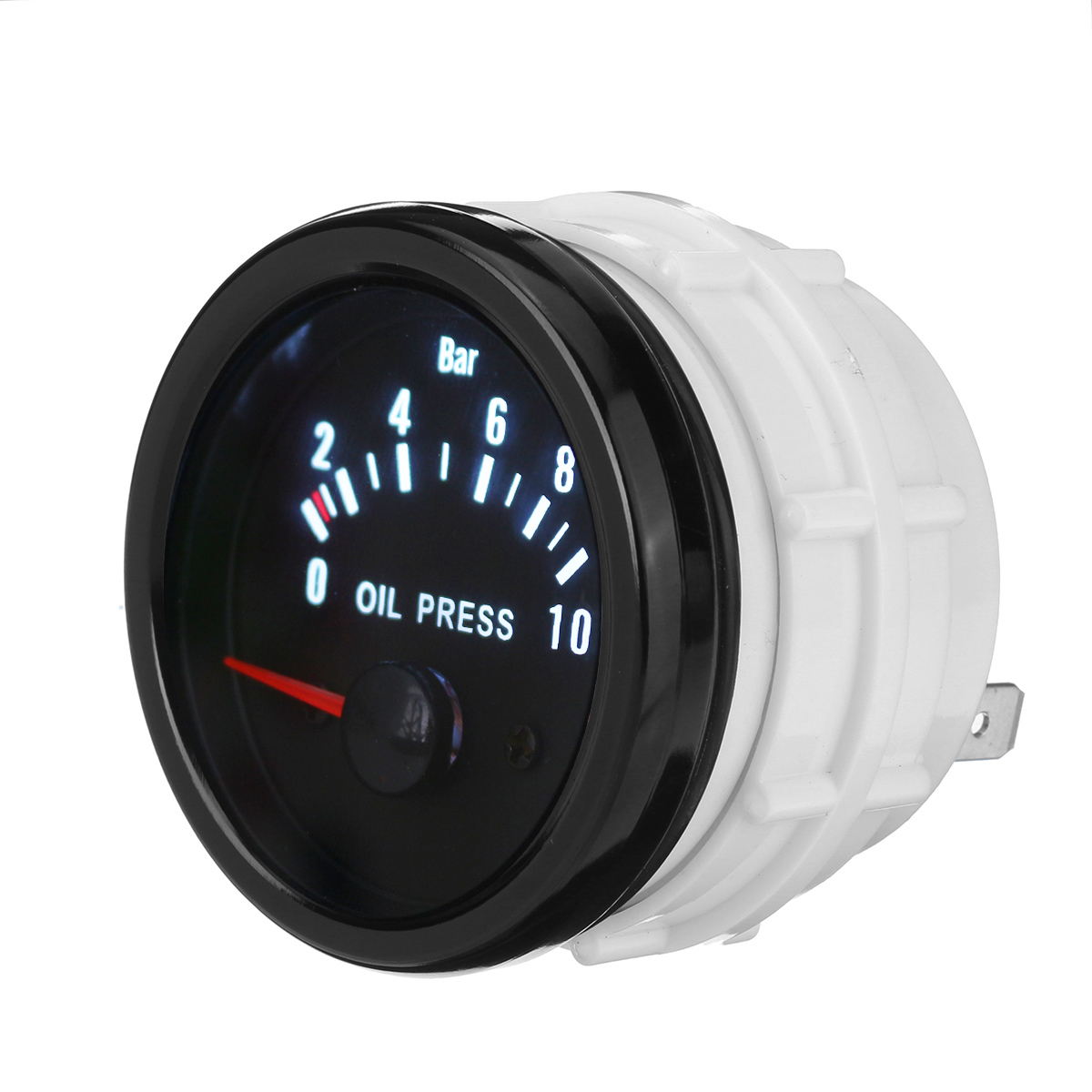 52mm-Black-Face-Clear-Lens-Oil-Pressure-Gauge-Kit-With-18-NPT-Sensor-1686365