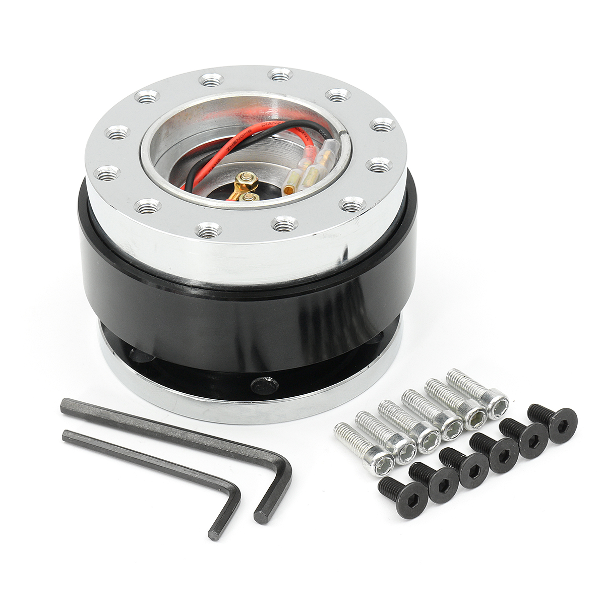 6-Hole-Universal-Ball-Steering-Wheel-Quick-Release-Hub-Adapter-Screws-Bolt-Kit-1404172