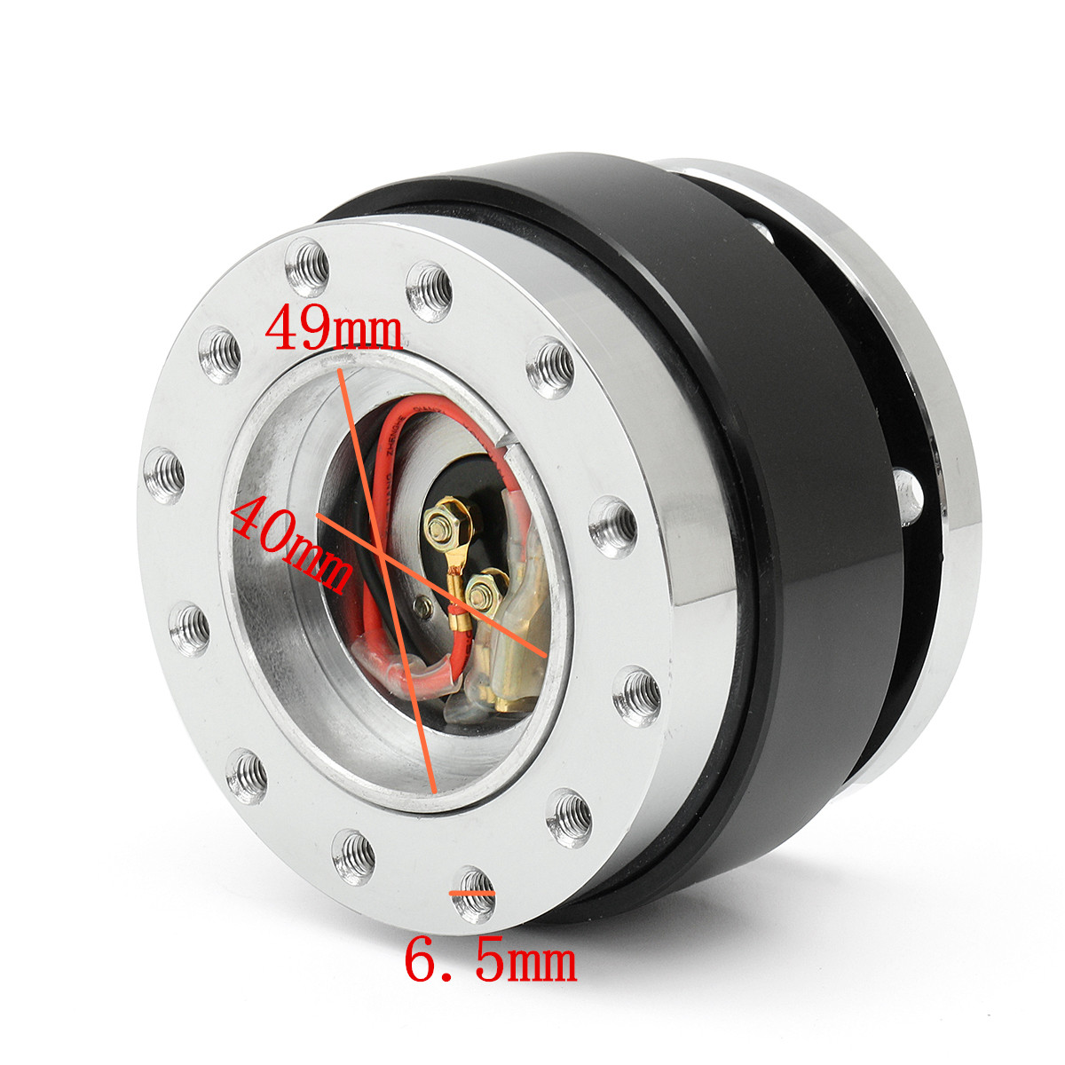 6-Hole-Universal-Ball-Steering-Wheel-Quick-Release-Hub-Adapter-Screws-Bolt-Kit-1404172