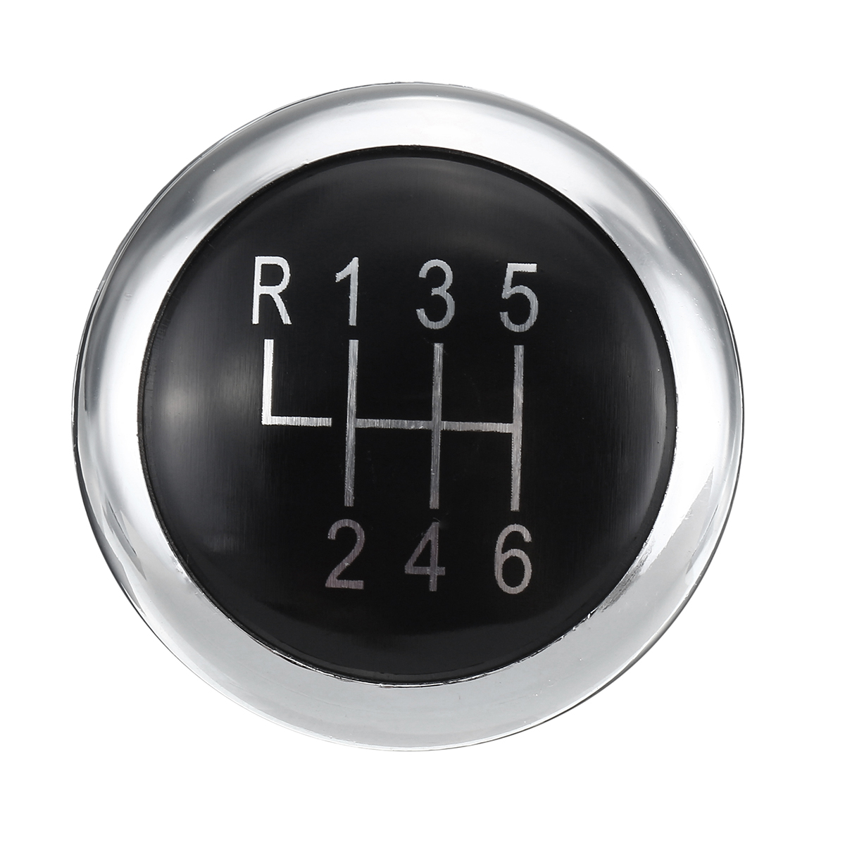 6-Speed-Gear-Shift-Knob-Cap-Chrome-Badge-Emblem-Trim-For-VW-Passat-B6-B7-CC-1377134