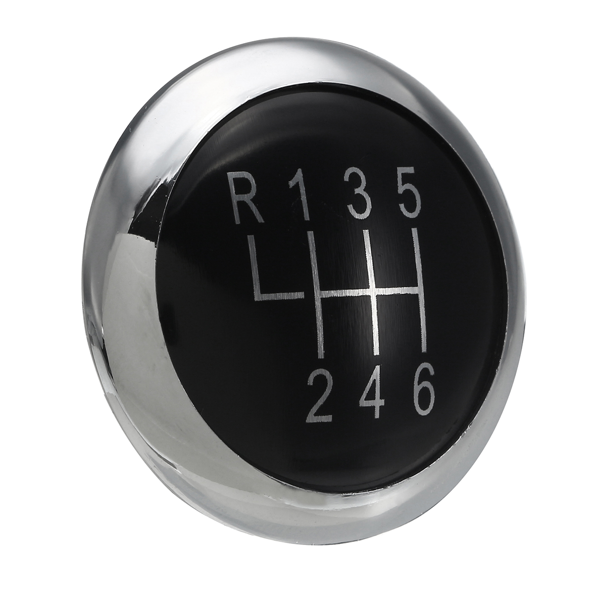 6-Speed-Gear-Shift-Knob-Cap-Chrome-Badge-Emblem-Trim-For-VW-Passat-B6-B7-CC-1377134