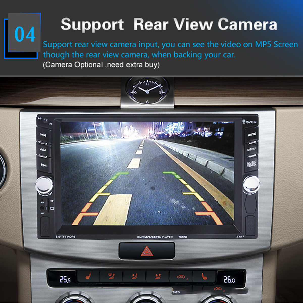 66-Inch-Touch-Screen-2-Din-Car-FM-Radio-SD-TF-MP5-Stereo-Player-bluetooth-Camera-1118582