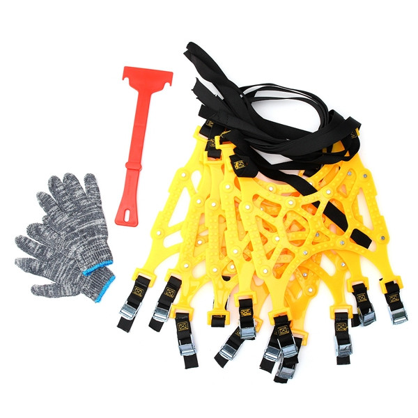 6pcs-165-265-mm-Tire-Anti-Skid-Snow-Belt-Set-Snow-Shovel-Working-Gloves-for-Car-SUV-Truck-1107327