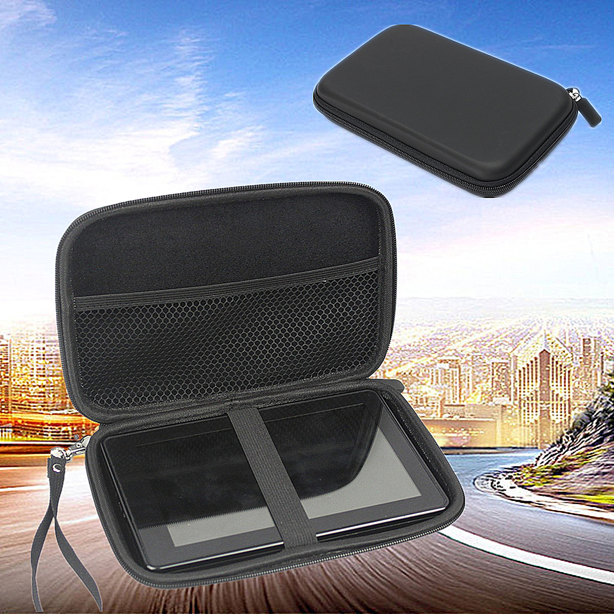 7-Inch-PU-Leather-Carry-Case-Cover-Pouch-Sat-Nav-Navigation-GPS-Holder-Bag-Earphone-1129155
