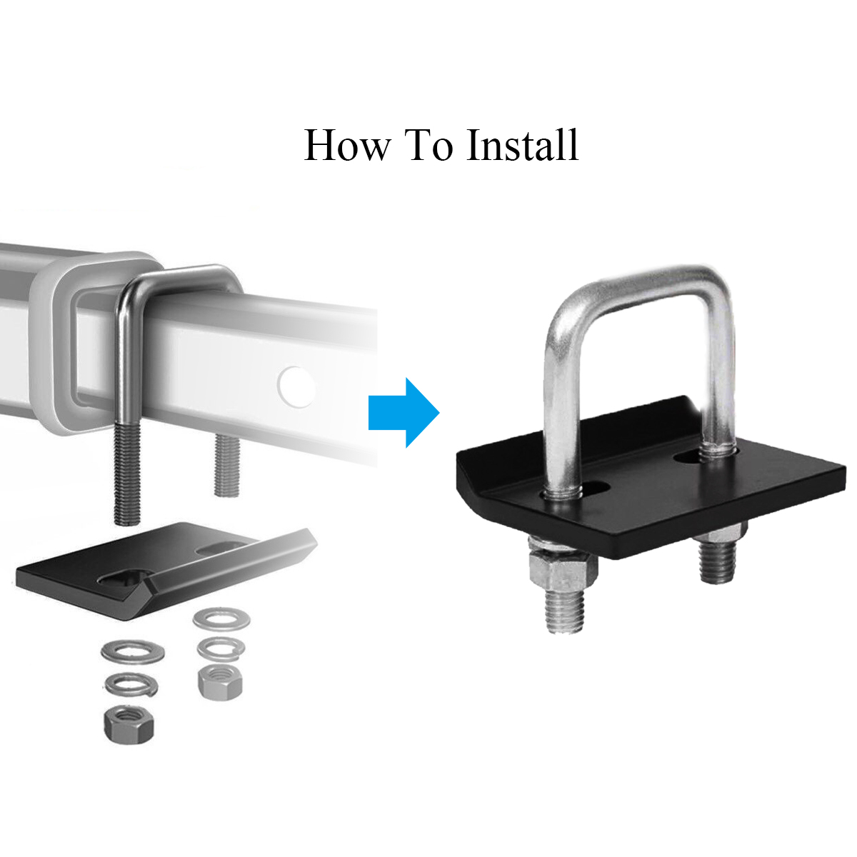 ANTI-RATTLE-HITCH-BRACKET-BALL-MOUNT-TONGUE-LOCK-TOW-BAR-TRAILER-CAMPER-1628066