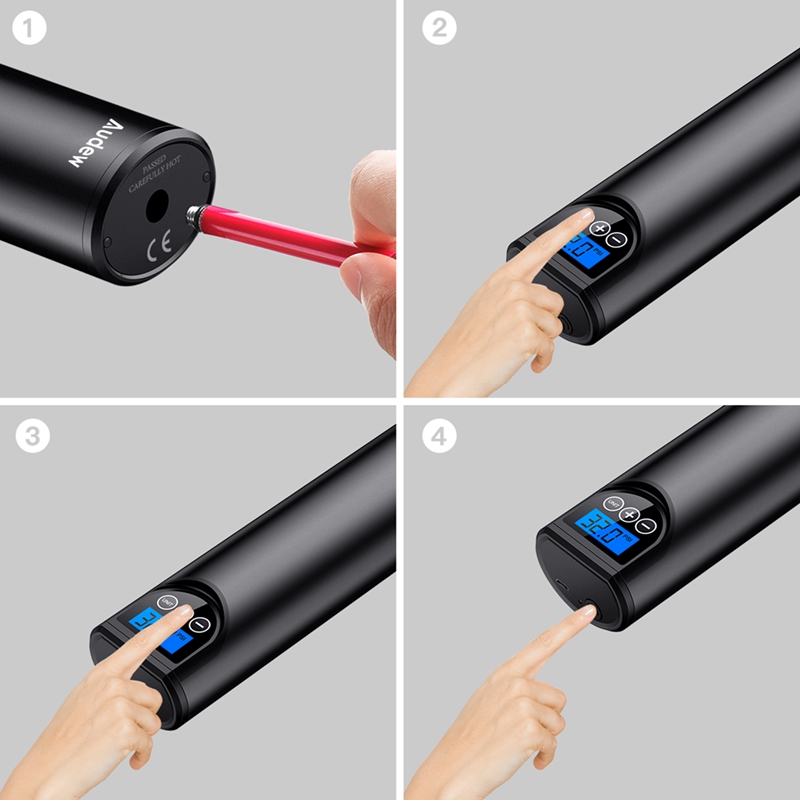AUDEW-Hand-held-Car-Tire-Air-Pump-Portable-Wireless-LCD-Display-USB-Charging-12V-150-PSI-Compressor-1616869