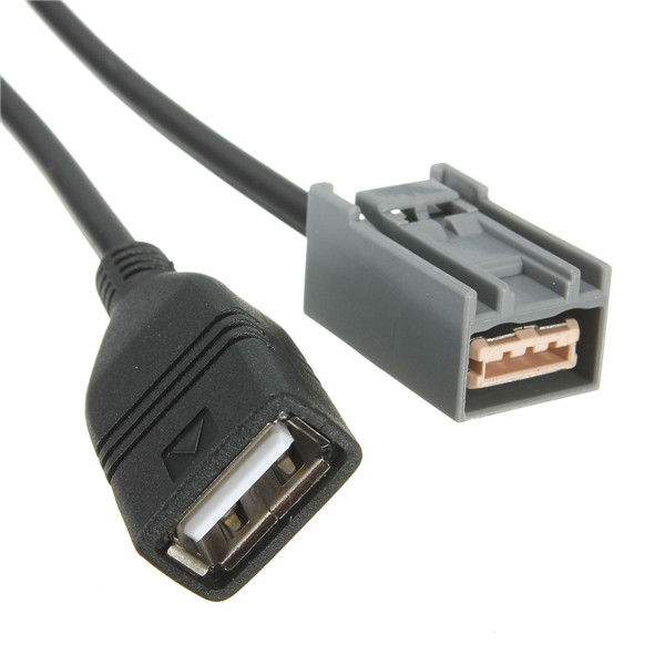 AUX-USB-Cable-Adapter-Female-Port-For-Honda-Civic-Jazz-Accord-Stereo-970708