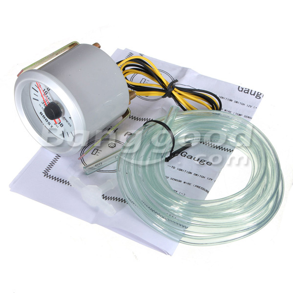 Auto-Car-Mechanical-Boost-Vacuum-Gauge-Autometer-Ultra-Lite-Silver-62797